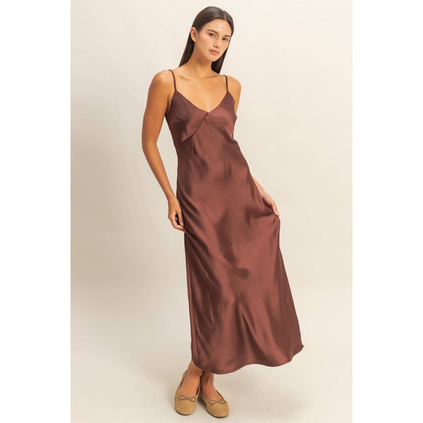 Everyones Problem Satin Dress