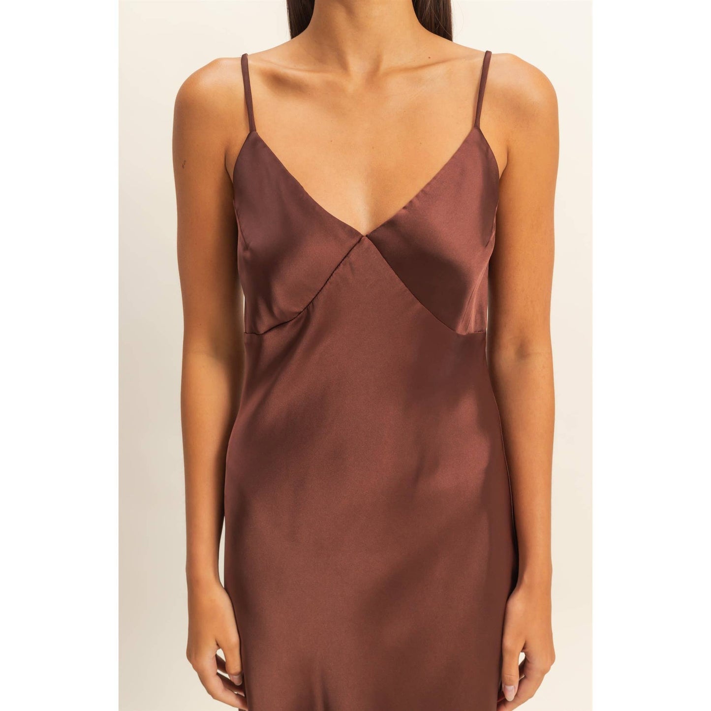 Everyones Problem Satin Dress