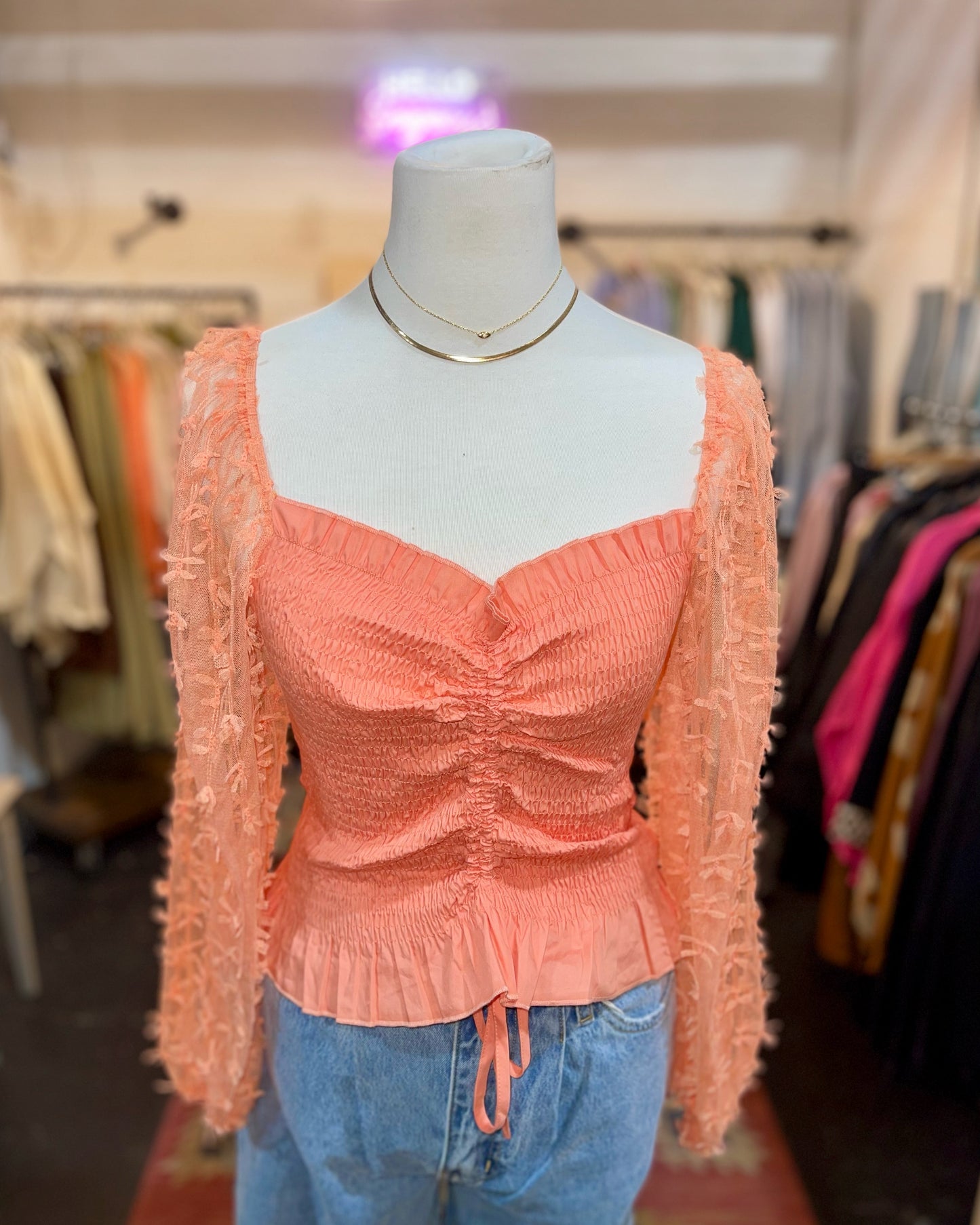 I’ll Coral You Later Top