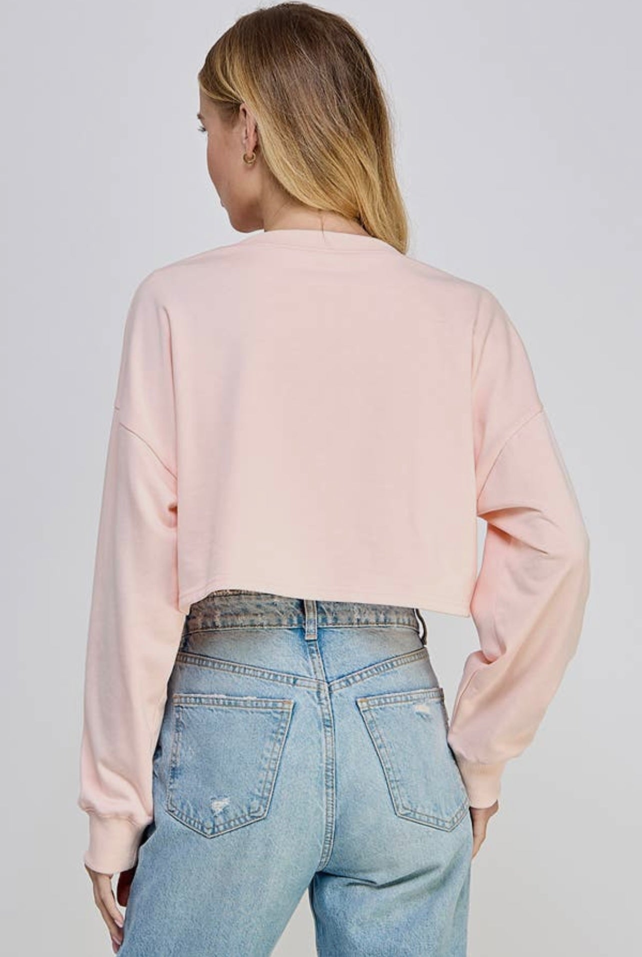 Dare to be Sweet Cropped Sweatshirt