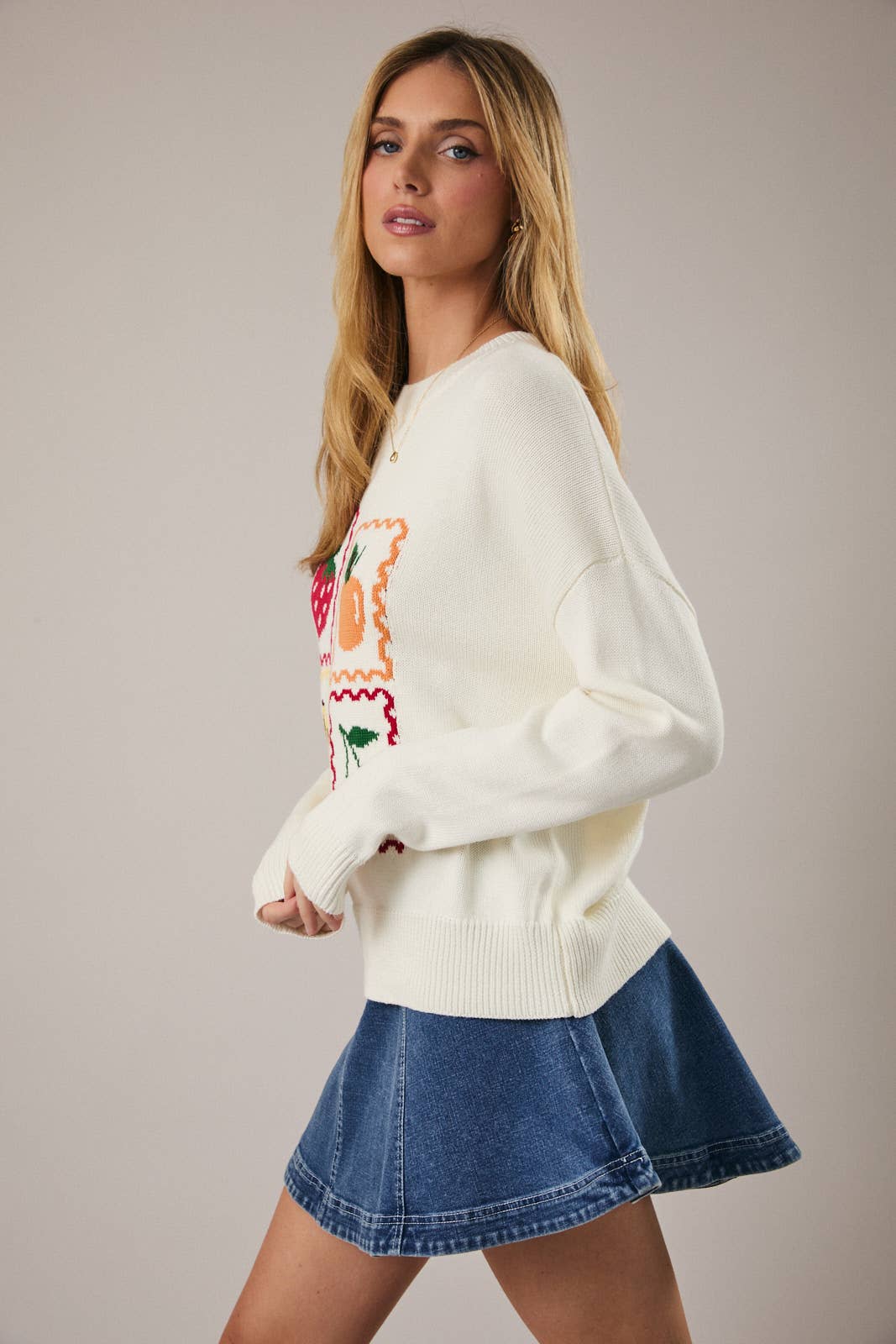 Frutty Tuttie Stamp Sweater