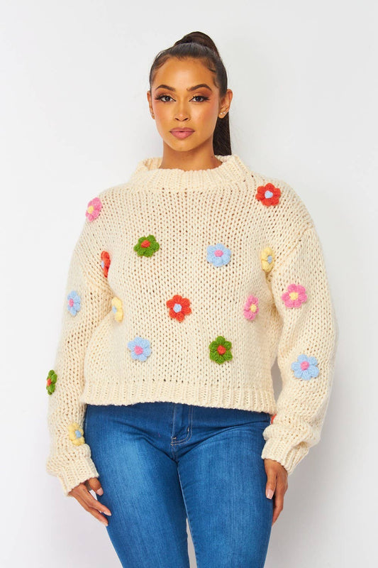 Bring Me Flowers Sweater